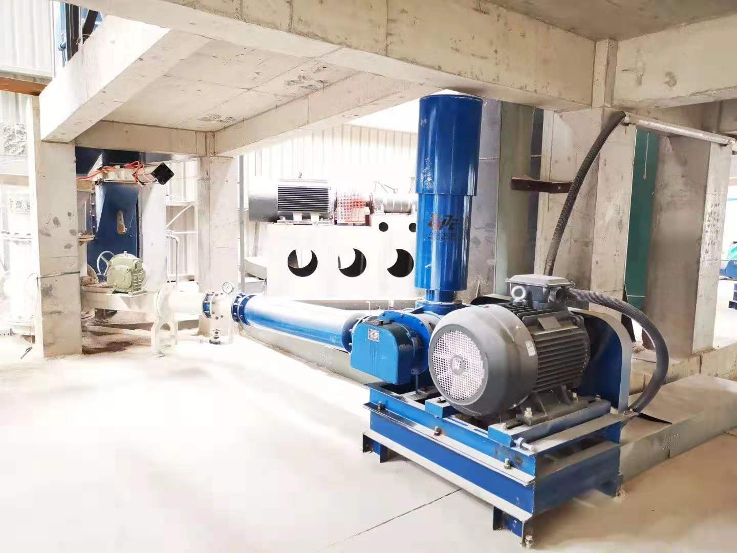 福建水泥输送现场风机图片